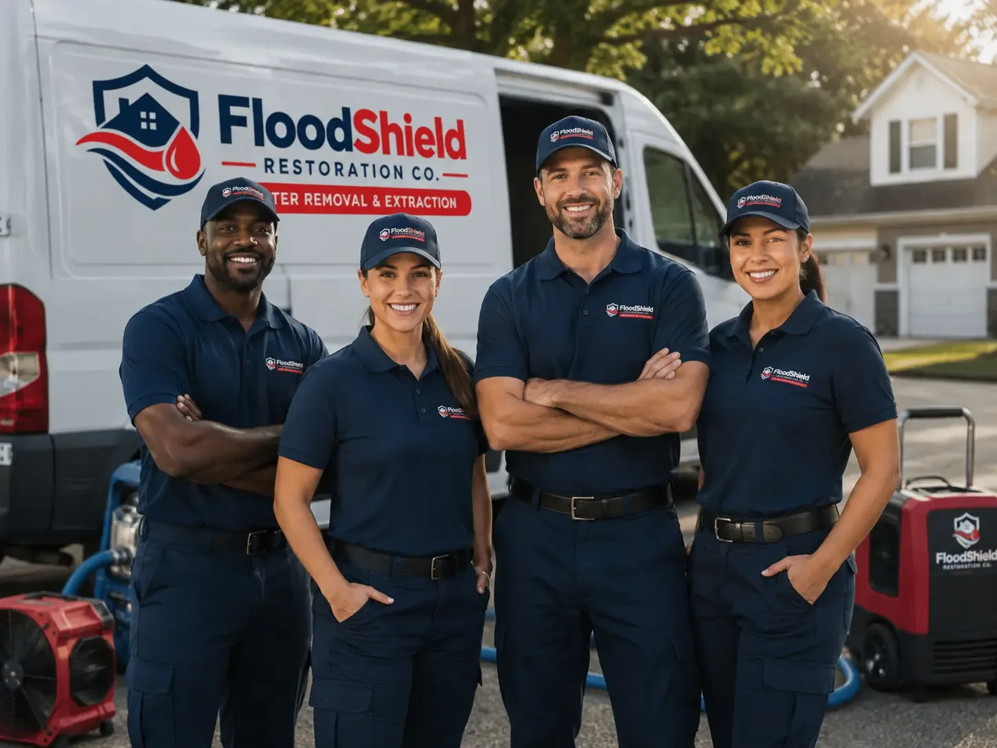 Flood Damage Restoration company in Industry, IL